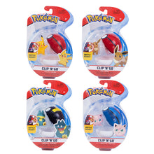 Lade das Bild in den Galerie-Viewer, Pokémon Figur mit Pokeball Clip n Go Spielzeug kaufen
