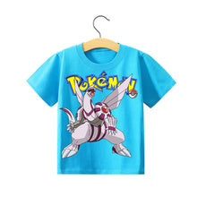 Lade das Bild in den Galerie-Viewer, Pokemon Kinder Pikachu T-Shirt für den Sommer viele Motive kaufen
