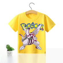 Lade das Bild in den Galerie-Viewer, Pokemon Kinder Pikachu T-Shirt für den Sommer viele Motive kaufen
