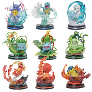 Pokémon dekorative Sammelfiguren Charmander Squirtle Bulbasaur Chikorita Ivysaur Cyndaquil Vulpix kaufen