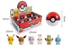 Lade das Bild in den Galerie-Viewer, Pokémon Spielbox mit Pokéball und gesichter-wechselnden Pokémons kaufen
