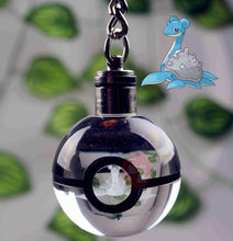 Lade das Bild in den Galerie-Viewer, Pokeball Anhänger mit Pokemon Motiven und Farbwechsel kaufen
