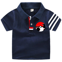 Lade das Bild in den Galerie-Viewer, Pokemon Polo Shirts für Kinder mit vielen verschiedenen Motiven für den Sommer kaufen
