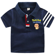 Lade das Bild in den Galerie-Viewer, Pokemon Polo Shirts für Kinder mit vielen verschiedenen Motiven für den Sommer kaufen

