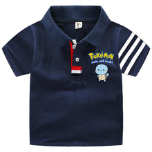 Lade das Bild in den Galerie-Viewer, Pokemon Polo Shirts für Kinder mit vielen verschiedenen Motiven für den Sommer kaufen
