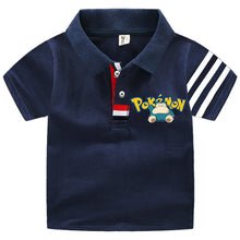 Lade das Bild in den Galerie-Viewer, Pokemon Polo Shirts für Kinder mit vielen verschiedenen Motiven für den Sommer kaufen
