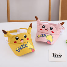 Lade das Bild in den Galerie-Viewer, Pikachu Kinder Sonnenschutz Cap - ideal für den Sommer und Urlaub kaufen
