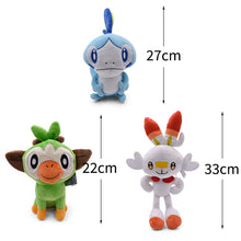 Lade das Bild in den Galerie-Viewer, 3-teilige Pokémon Plüschfiguren Regionen-Sammlung kaufen
