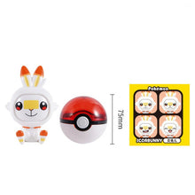 Lade das Bild in den Galerie-Viewer, Pokémon Pokéball mit gesichtswechselnder Pokémonfigur kaufen
