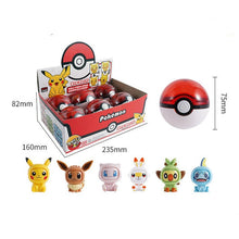 Lade das Bild in den Galerie-Viewer, Pokémon Pokéball mit gesichtswechselnder Pokémonfigur kaufen
