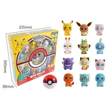 Lade das Bild in den Galerie-Viewer, Pokémon Pokéball mit gesichtswechselnder Pokémonfigur kaufen
