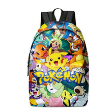 Lade das Bild in den Galerie-Viewer, Pikachu Rucksack mit Federmappe im Set für Schule etc. kaufen
