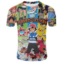 Lade das Bild in den Galerie-Viewer, Kinder T Shirts Pokemon und Pikachu Motive kaufen
