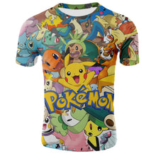 Lade das Bild in den Galerie-Viewer, Kinder T Shirts Pokemon und Pikachu Motive kaufen

