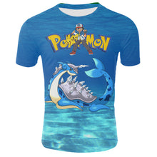 Lade das Bild in den Galerie-Viewer, Kinder T Shirts Pokemon und Pikachu Motive kaufen
