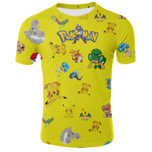 Lade das Bild in den Galerie-Viewer, Kinder T Shirts Pokemon und Pikachu Motive kaufen
