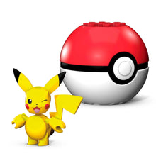 Lade das Bild in den Galerie-Viewer, Pokémon Mega Construx Bauset mit Figur und Pokéball kaufen
