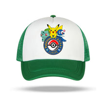 Lade das Bild in den Galerie-Viewer, Pikachu Pokemon Baseball Mützen in vielen Motiven für Kinder oder Erwachsene kaufen
