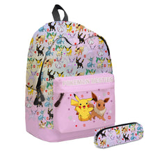 Lade das Bild in den Galerie-Viewer, Pokémon Kinder Schulrucksack und Stiftetui kaufen
