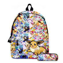 Lade das Bild in den Galerie-Viewer, Pokémon Kinder Schulrucksack und Stiftetui kaufen
