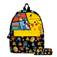 Lade das Bild in den Galerie-Viewer, Pokémon Kinder Schulrucksack und Stiftetui kaufen
