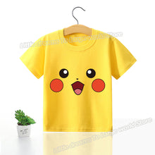 Lade das Bild in den Galerie-Viewer, Kinder T-Shirts mit niedlichen Pokemon oder Pikachu Motiven kaufen

