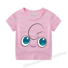 Lade das Bild in den Galerie-Viewer, Kinder T-Shirts mit niedlichen Pokemon oder Pikachu Motiven kaufen
