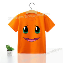 Lade das Bild in den Galerie-Viewer, Kinder T-Shirts mit niedlichen Pokemon oder Pikachu Motiven kaufen
