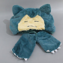 Lade das Bild in den Galerie-Viewer, Pokémon Relaxo Snorlax plüschige Cosplay Mütze mit langen Ohren kaufen

