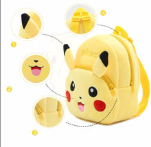 Lade das Bild in den Galerie-Viewer, Süßer Pikachu Rucksack (ca. 21cm*23cm*9cm) kaufen
