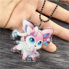 Lade das Bild in den Galerie-Viewer, Pokemon Sylveon Keychain / Anhänger / Lanyard kaufen
