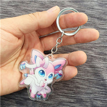 Lade das Bild in den Galerie-Viewer, Pokemon Sylveon Keychain / Anhänger / Lanyard kaufen
