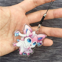 Lade das Bild in den Galerie-Viewer, Pokemon Sylveon Keychain / Anhänger / Lanyard kaufen
