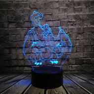 Pokemon Go 3D LED Lampe mit Farbwechsel (Nachtlicht, Tischlampe) kaufen