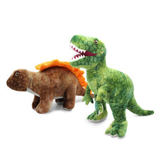 Lade das Bild in den Galerie-Viewer, Dinosaurer Kuscheltier - Tyrannosaurus Rex / Triceratops Rex kaufen

