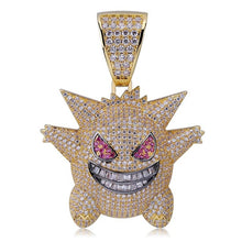 Lade das Bild in den Galerie-Viewer, Gengar Pokemon Hip Hop Halskette kaufen
