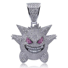 Lade das Bild in den Galerie-Viewer, Gengar Pokemon Hip Hop Halskette kaufen
