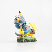 Lade das Bild in den Galerie-Viewer, Pikachu Naruto Kakashi Cosplay Figur (ca. 10cm) kaufen
