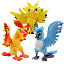 Lade das Bild in den Galerie-Viewer, Moltres, Articuno oder Zapdos Plüsch Pokemon (ca. 20cm) kaufen
