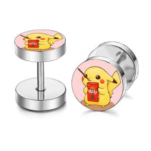 Lade das Bild in den Galerie-Viewer, Pokemon Pikachu Ohrringe / Ohrstecker kaufen
