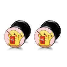 Lade das Bild in den Galerie-Viewer, Pokemon Pikachu Ohrringe / Ohrstecker kaufen
