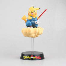 Lade das Bild in den Galerie-Viewer, Pikachu Cosplay Dragon Ball Son Goku Figur (ca. 18cm) kaufen
