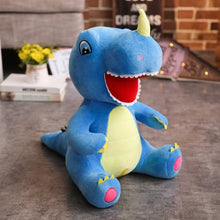 Lade das Bild in den Galerie-Viewer, Lustiger Dino Kuscheltier - Dinosaurier Plüsch (60cm oder 95cm) kaufen
