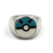 Lade das Bild in den Galerie-Viewer, Pokemon Ringe mit Poke Ball, Gengar, Zapdos, Articuno, Moltres Motiv kaufen
