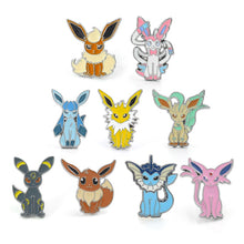 Lade das Bild in den Galerie-Viewer, Pokemon Eevee Espeon, Jolteon, Flareon, Vaporeon, Sylveon Anstecker - Pins- Badges kaufen
