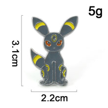 Lade das Bild in den Galerie-Viewer, Pokemon Eevee Espeon, Jolteon, Flareon, Vaporeon, Sylveon Anstecker - Pins- Badges kaufen

