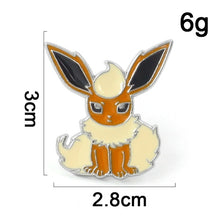 Lade das Bild in den Galerie-Viewer, Pokemon Eevee Espeon, Jolteon, Flareon, Vaporeon, Sylveon Anstecker - Pins- Badges kaufen
