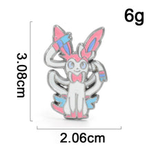 Lade das Bild in den Galerie-Viewer, Pokemon Eevee Espeon, Jolteon, Flareon, Vaporeon, Sylveon Anstecker - Pins- Badges kaufen
