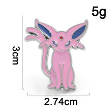 Lade das Bild in den Galerie-Viewer, Pokemon Eevee Espeon, Jolteon, Flareon, Vaporeon, Sylveon Anstecker - Pins- Badges kaufen
