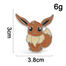 Lade das Bild in den Galerie-Viewer, Pokemon Eevee Espeon, Jolteon, Flareon, Vaporeon, Sylveon Anstecker - Pins- Badges kaufen
